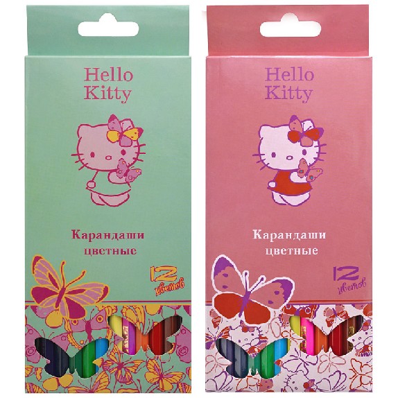 Карандаши hello kitty. Хелло Китти карандашом цветным. Набор канцелярский 6 предметов Хеллоу Китти. Цветные карандаши с hello Kitty. Набор карандашей с Китти.